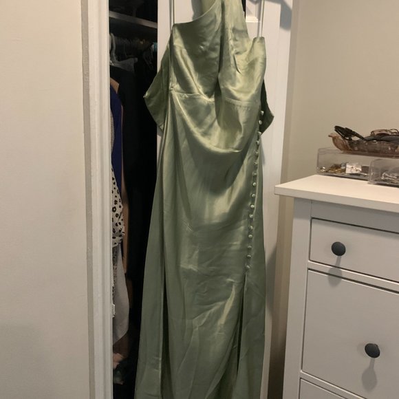 NICHOLAS Aline Pistachio Dress - Picture 3 of 3